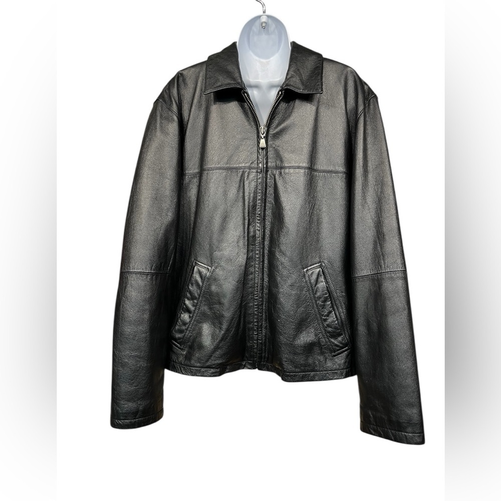 M. Julian men’s leather jacket size large